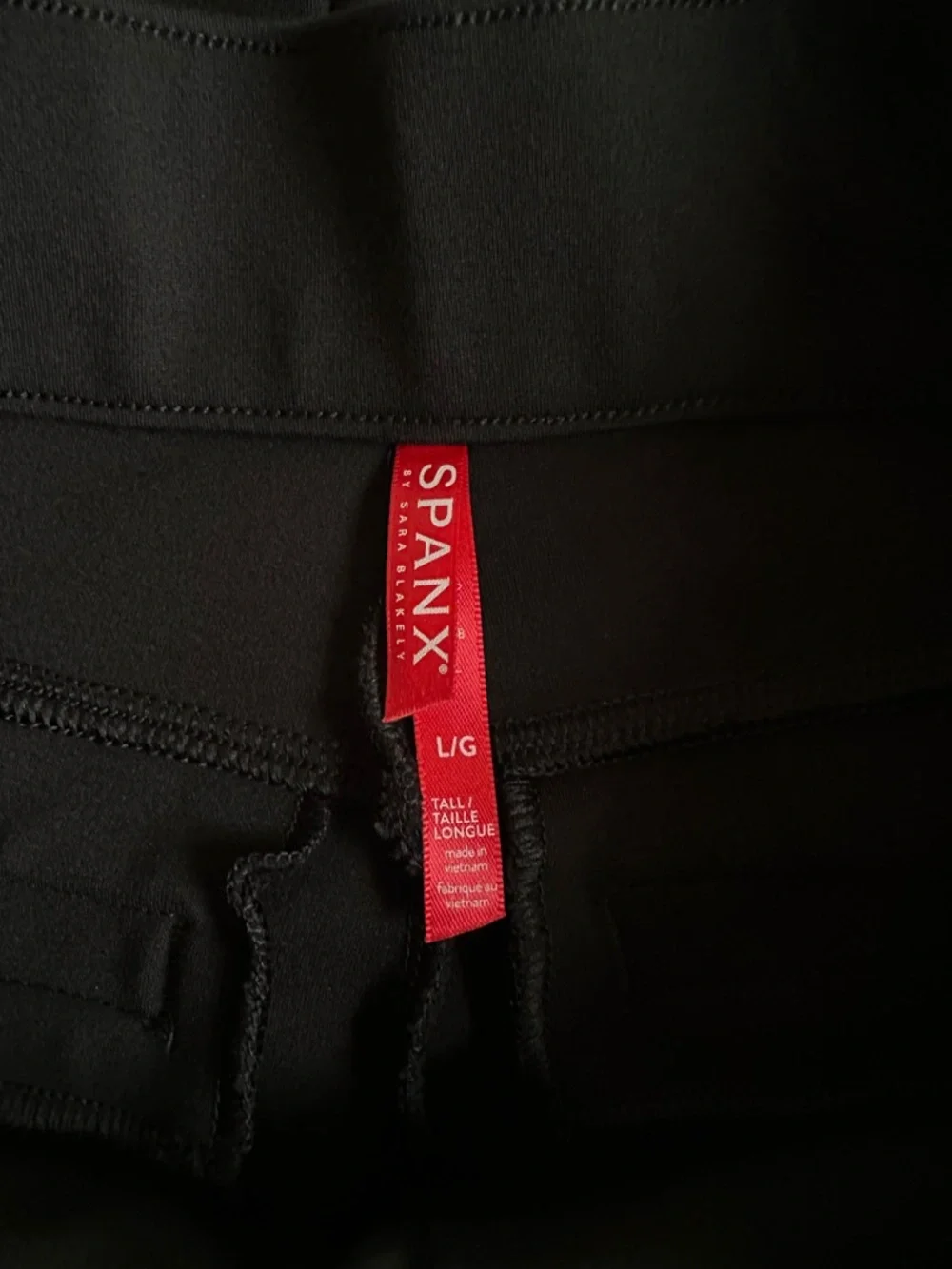 SPANX Black Hi-Rise Flare Pant - Picture 7 of 10